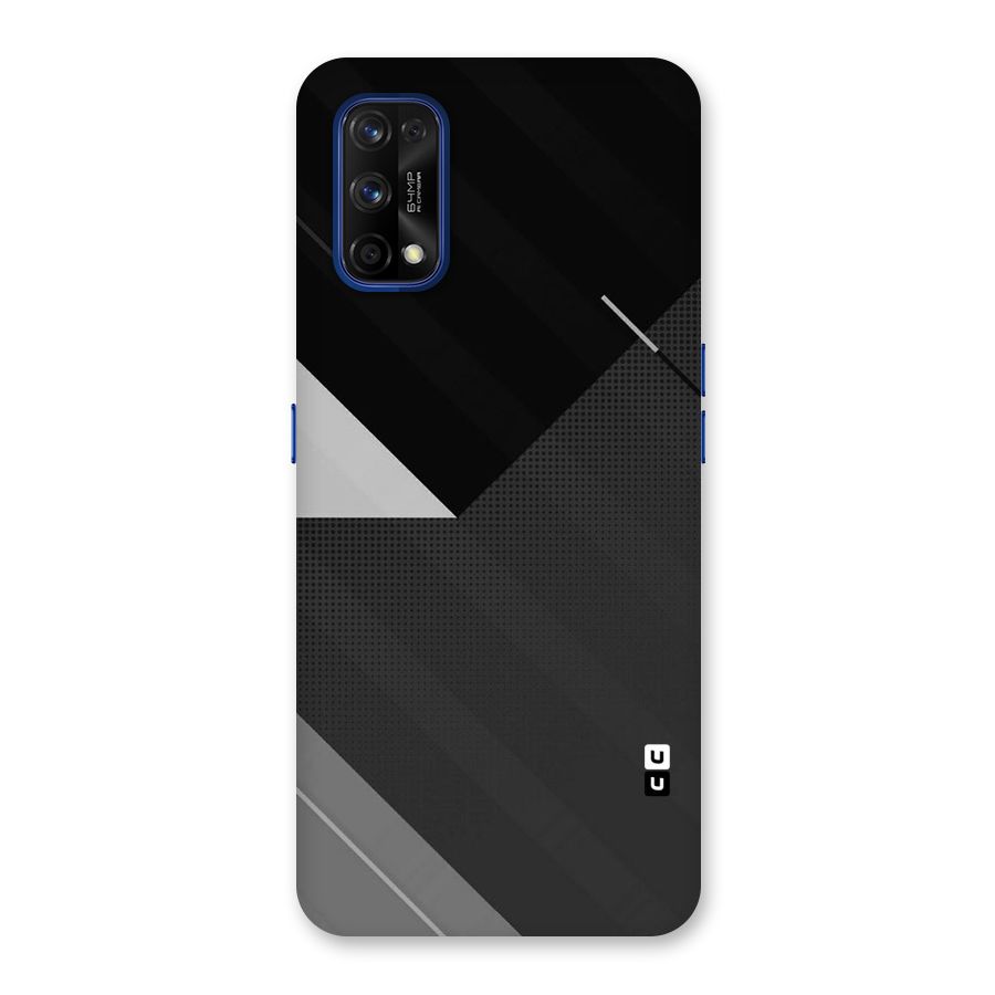 Slant Grey Back Case for Realme 7 Pro