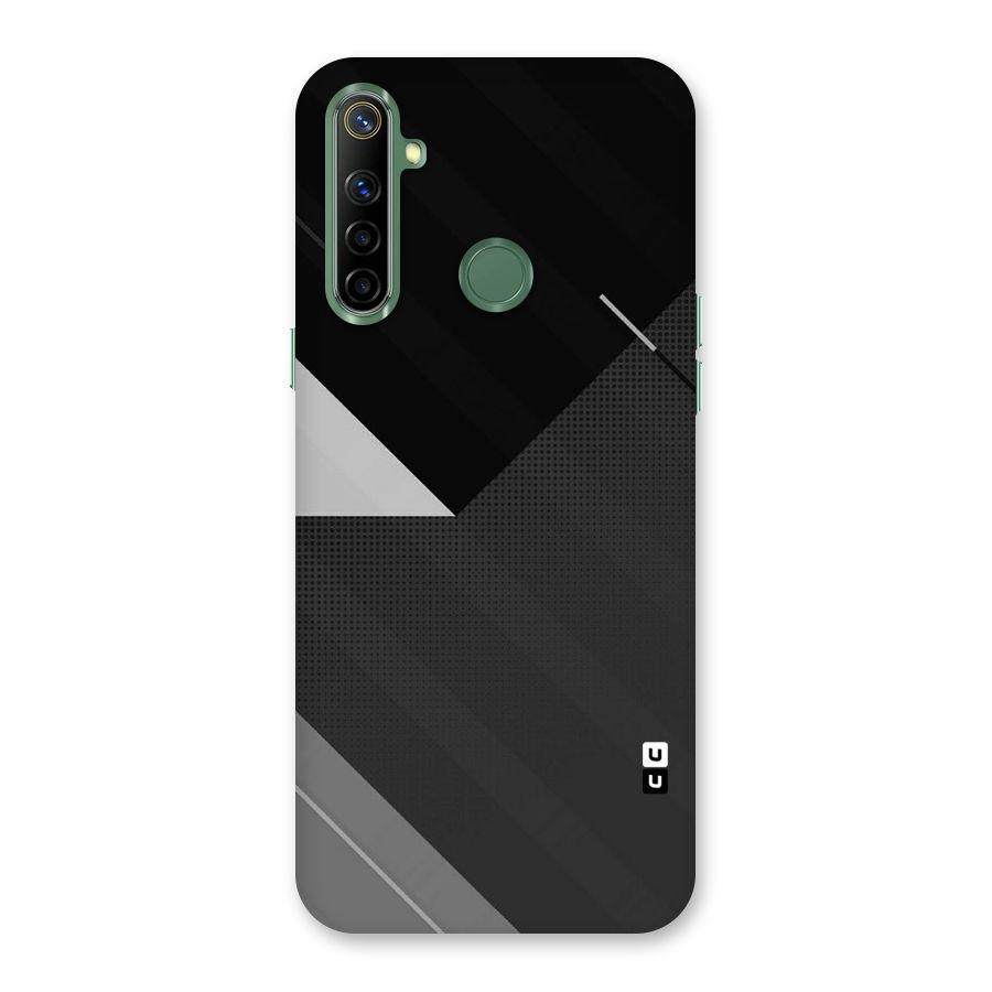 Slant Grey Back Case for Realme Narzo 10