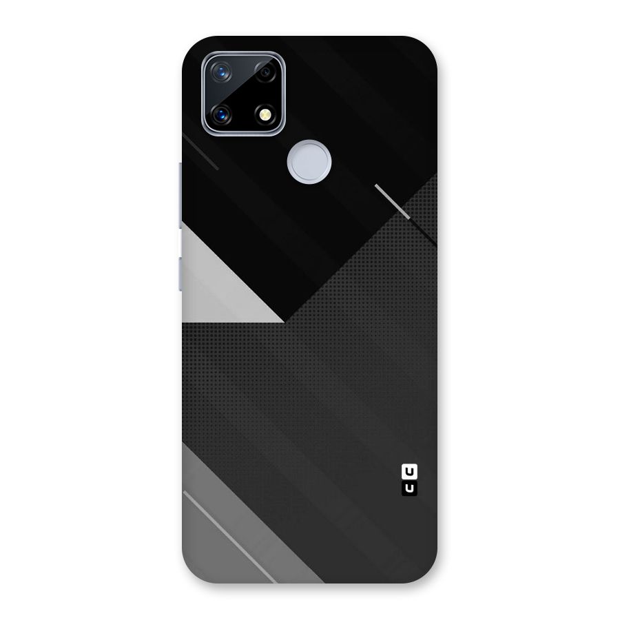 Slant Grey Back Case for Realme Narzo 20
