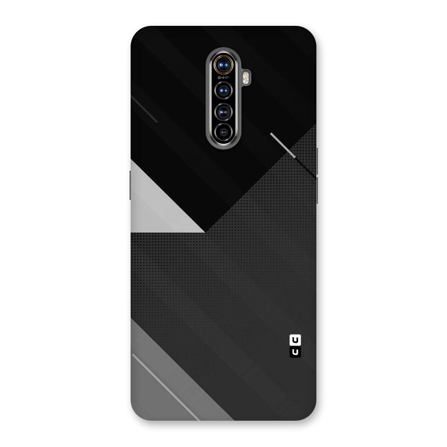 Slant Grey Back Case for Realme X2 Pro