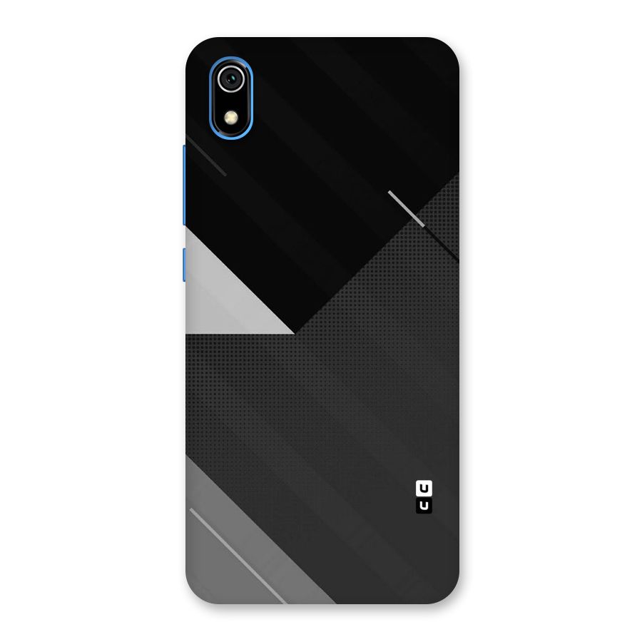 Slant Grey Back Case for Redmi 7A