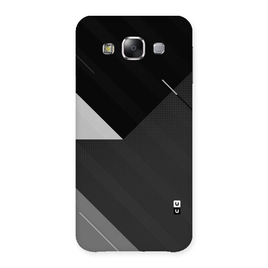 Slant Grey Back Case for Samsung Galaxy E5