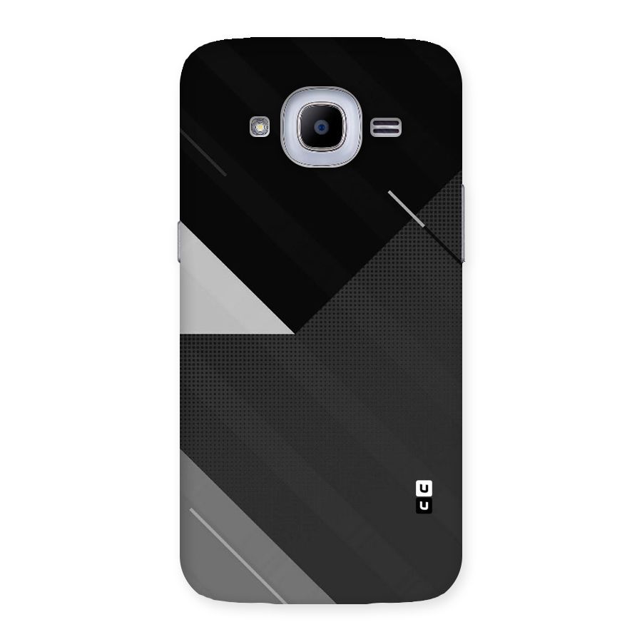 Slant Grey Back Case for Samsung Galaxy J2 Pro