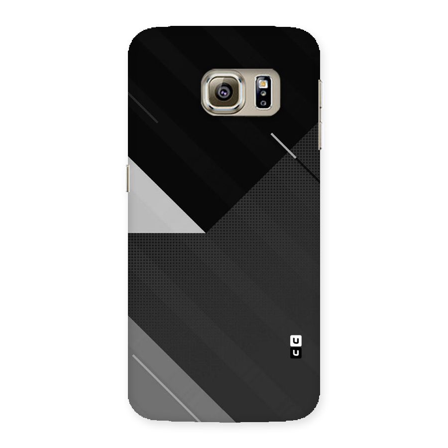 Slant Grey Back Case for Samsung Galaxy S6 Edge
