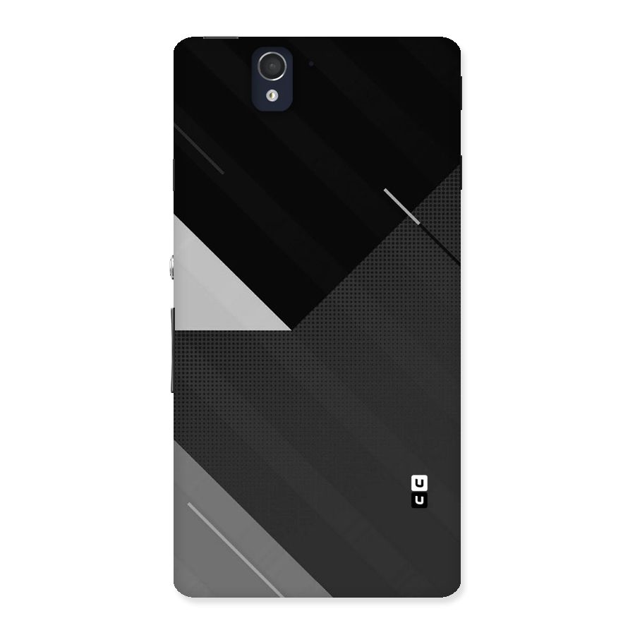 Slant Grey Back Case for Sony Xperia Z