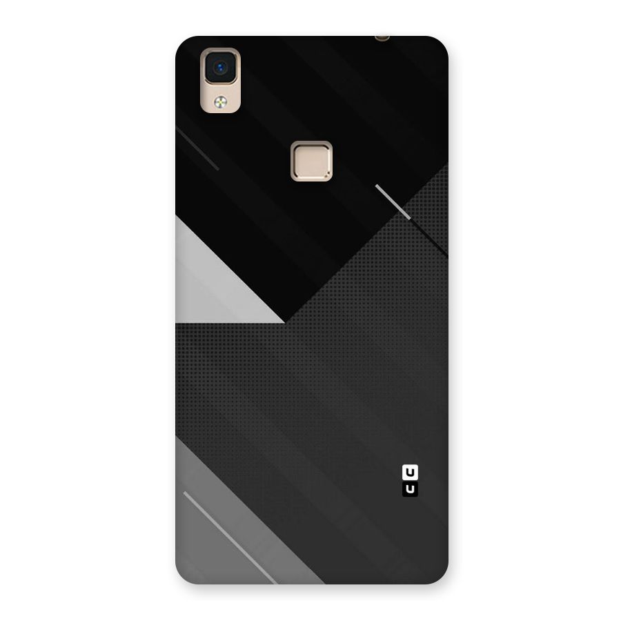 Slant Grey Back Case for V3 Max