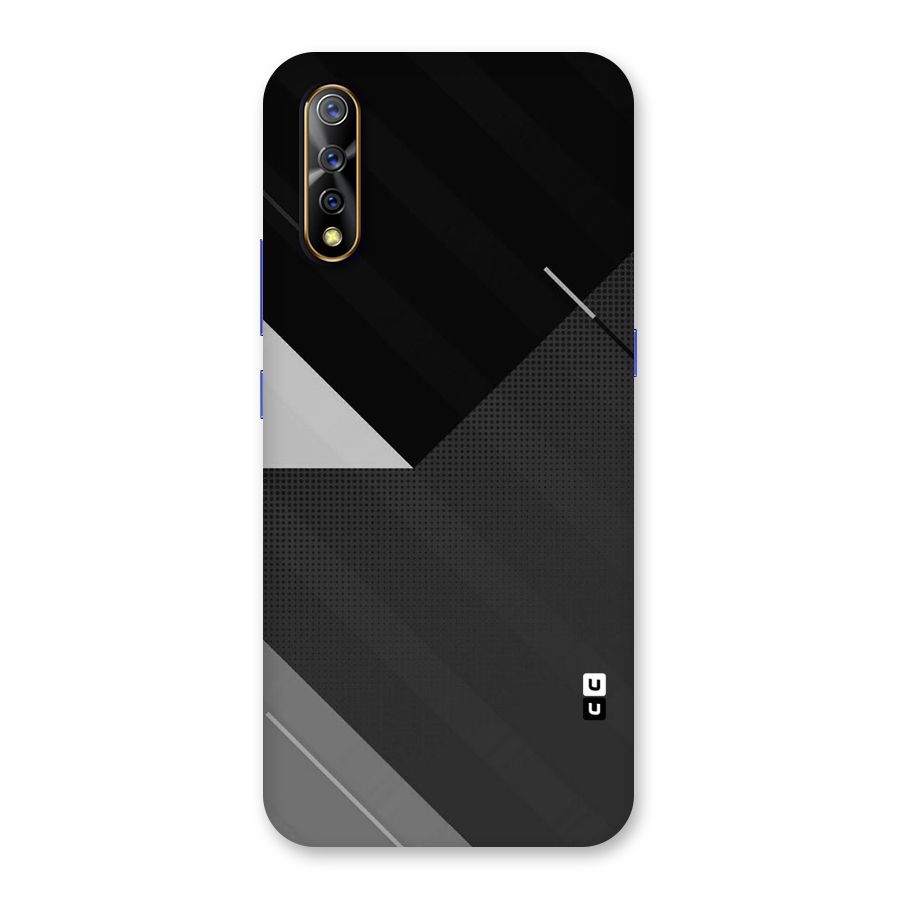 Slant Grey Back Case for Vivo S1