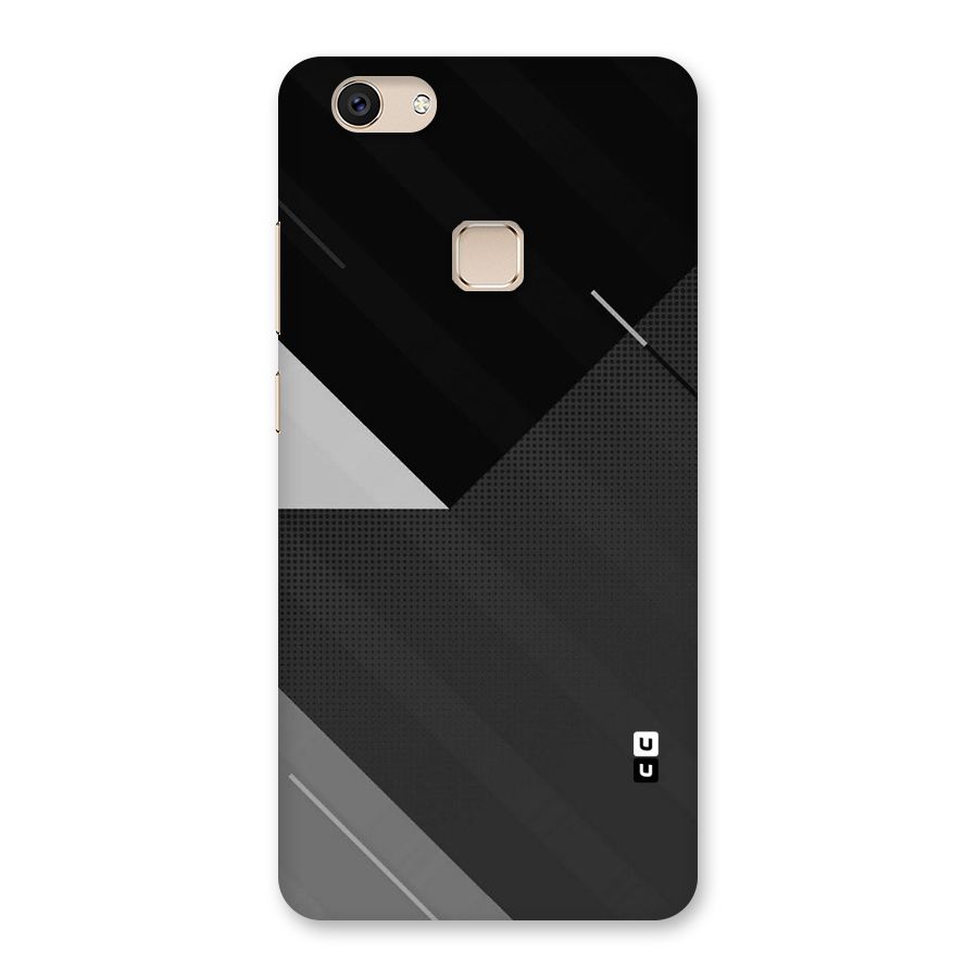 Slant Grey Back Case for Vivo V7