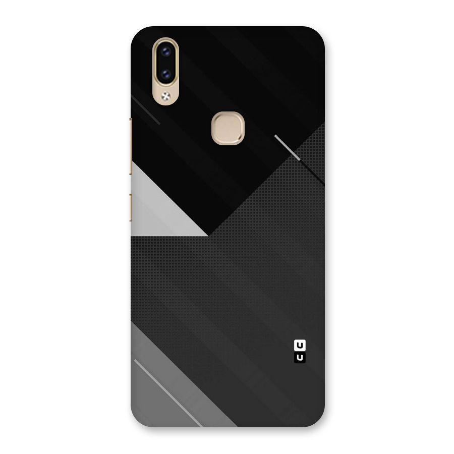 Slant Grey Back Case for Vivo V9