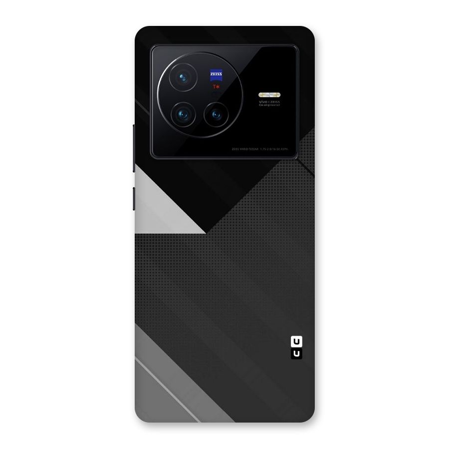 Slant Grey Back Case for Vivo X80