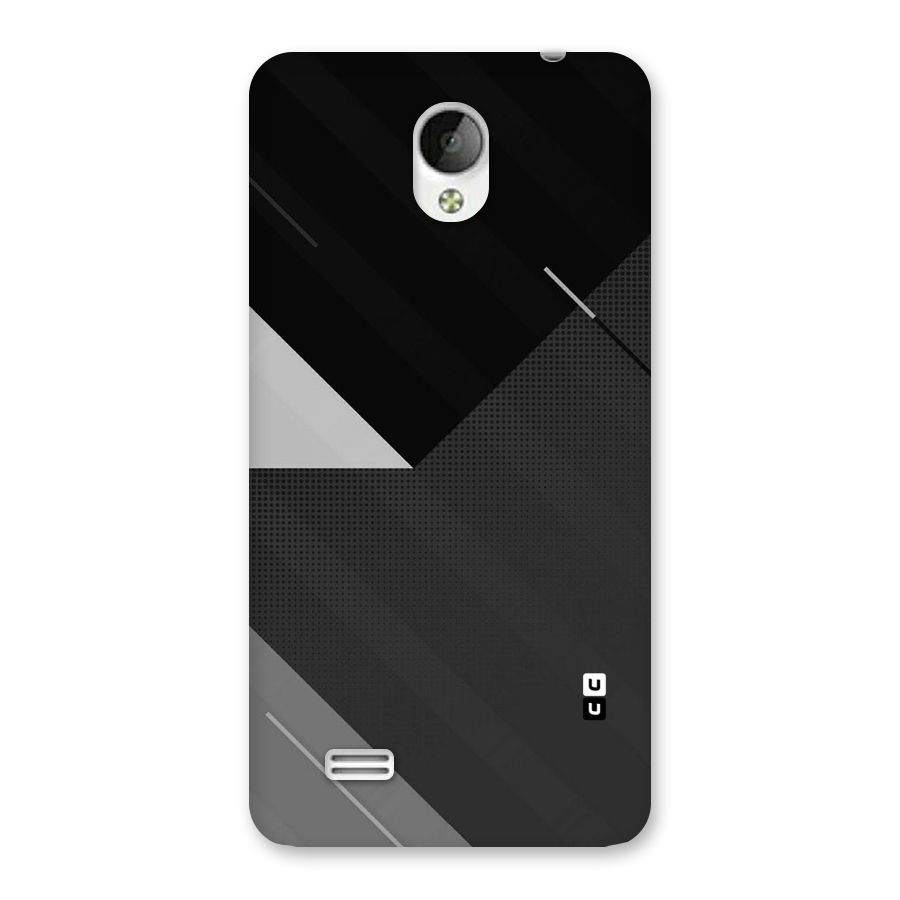 Slant Grey Back Case for Vivo Y21
