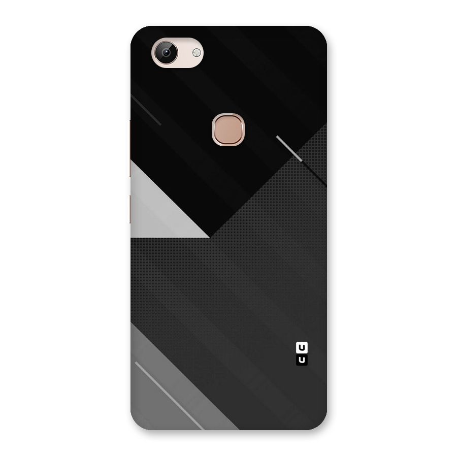 Slant Grey Back Case for Vivo Y83