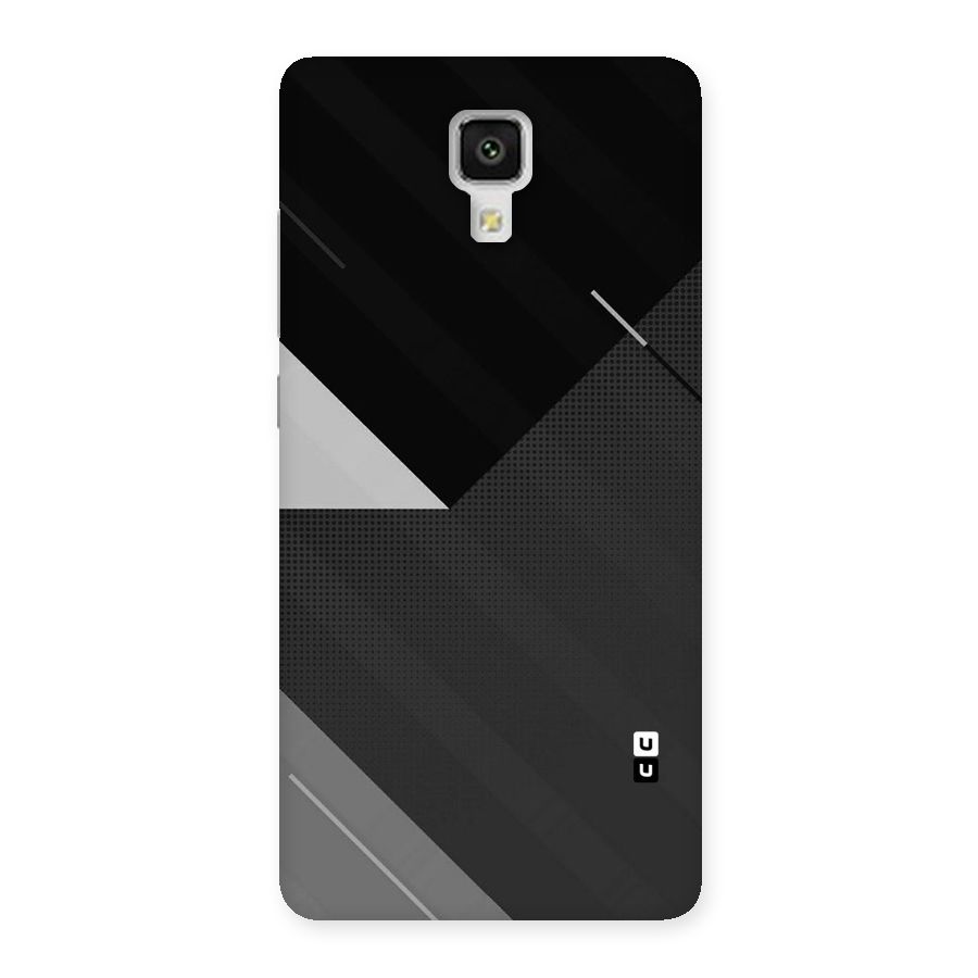 Slant Grey Back Case for Xiaomi Mi 4