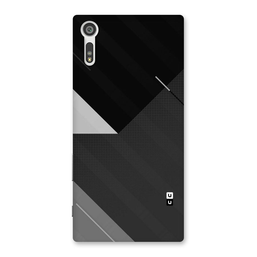 Slant Grey Back Case for Xperia XZ