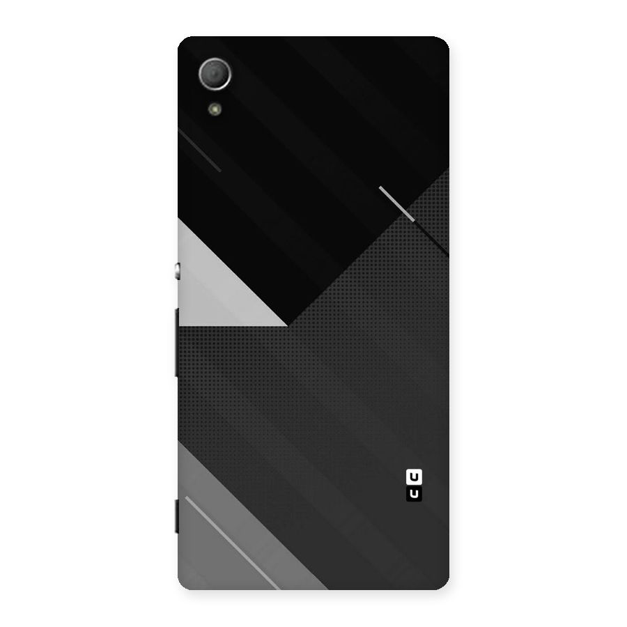 Slant Grey Back Case for Xperia Z4