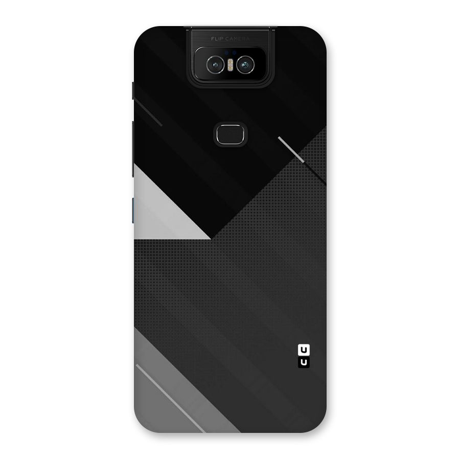 Slant Grey Back Case for Zenfone 6z
