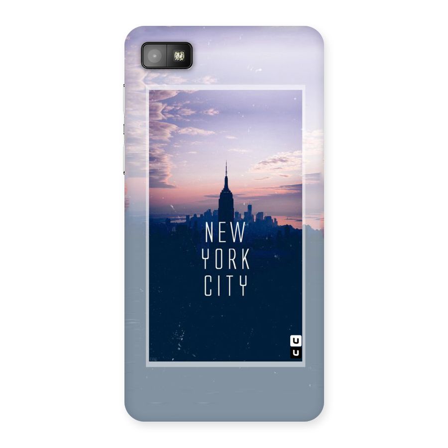 Sleepless City Back Case for Blackberry Z10