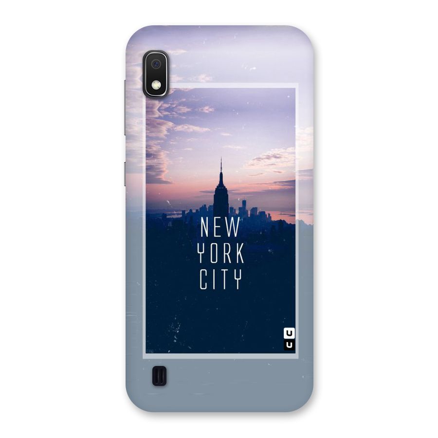 Sleepless City Back Case for Galaxy A10