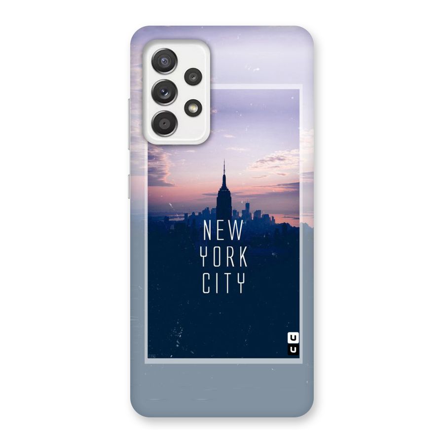 Sleepless City Back Case for Galaxy A52