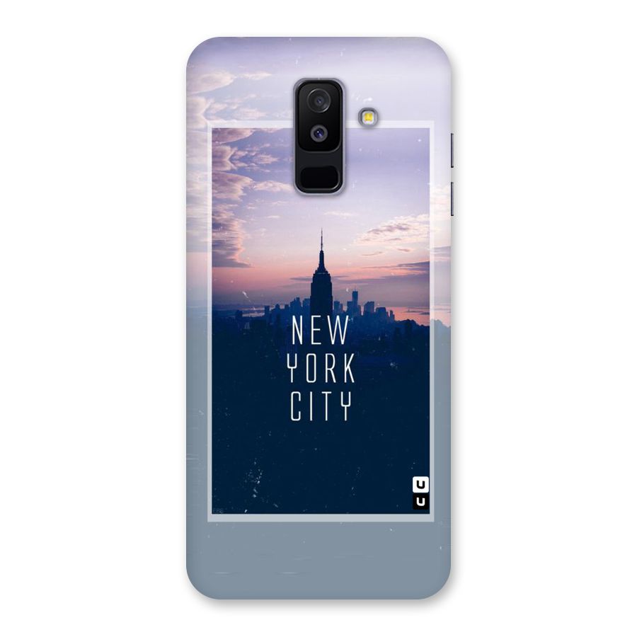 Sleepless City Back Case for Galaxy A6 Plus
