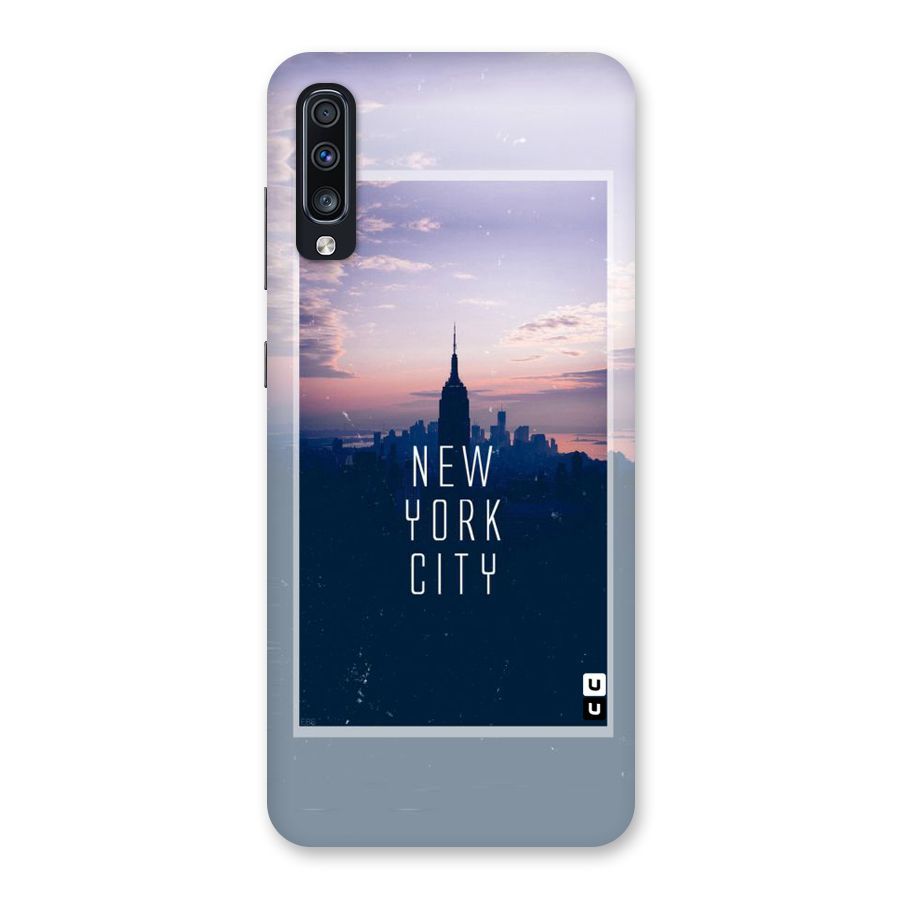 Sleepless City Back Case for Galaxy A70
