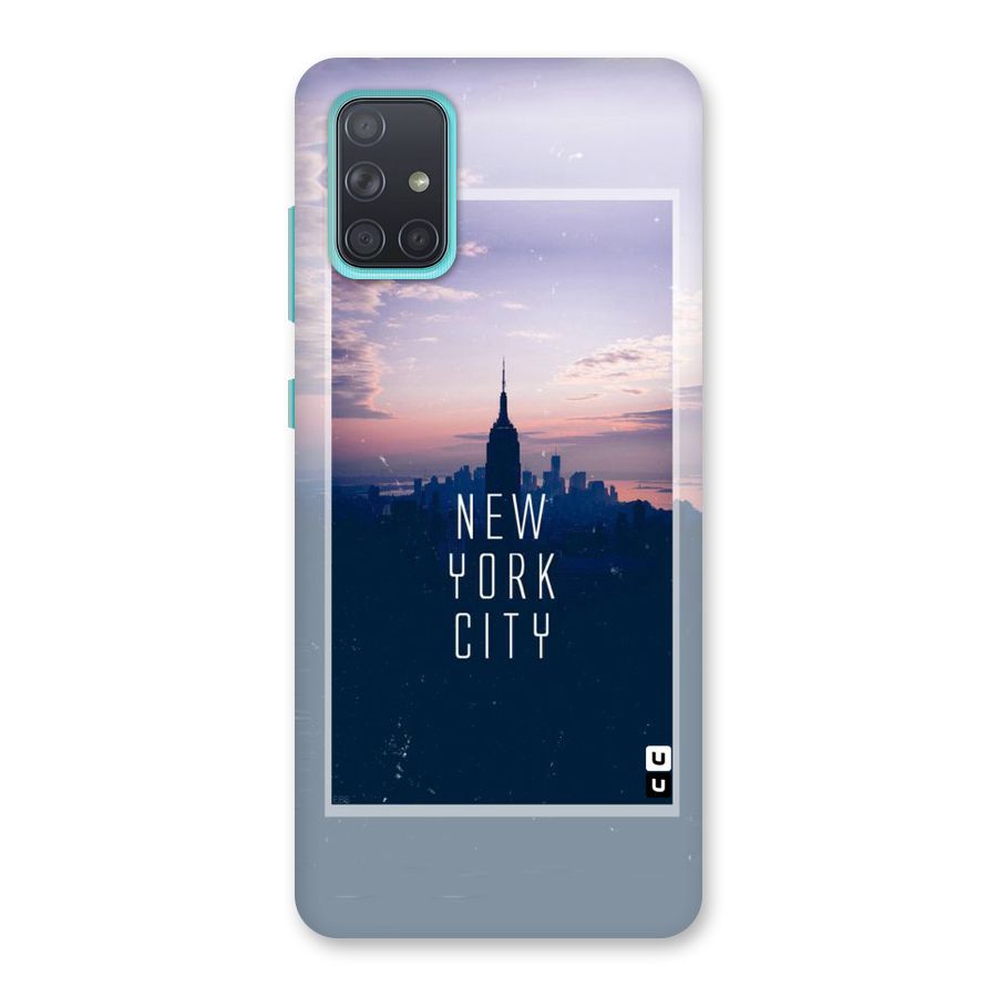 Sleepless City Back Case for Galaxy A71