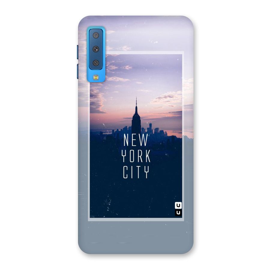 Sleepless City Back Case for Galaxy A7 (2018)