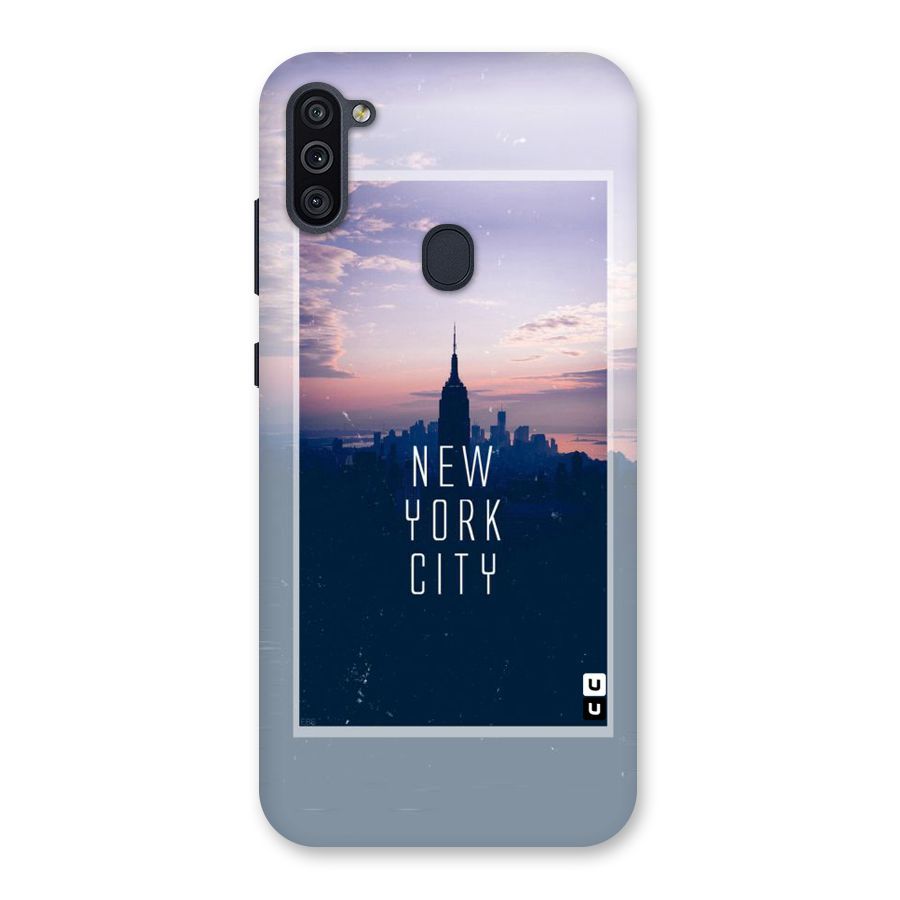 Sleepless City Back Case for Galaxy M11