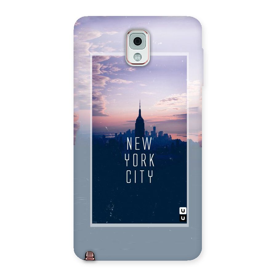 Sleepless City Back Case for Galaxy Note 3