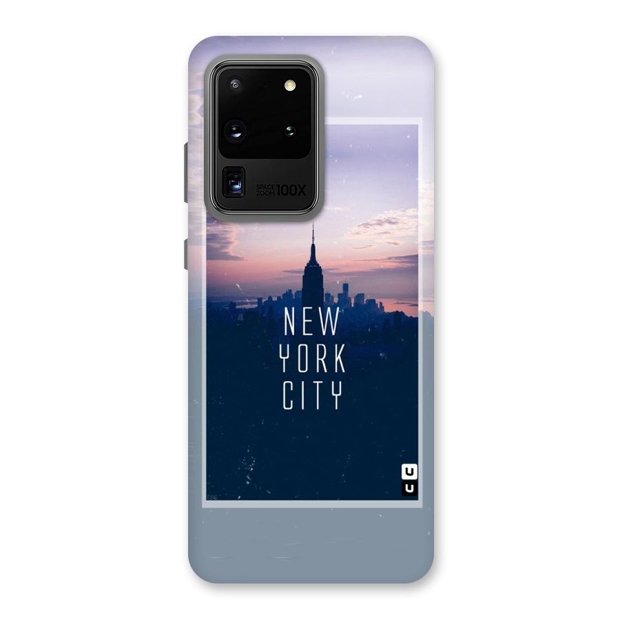 Sleepless City Back Case for Galaxy S20 Ultra