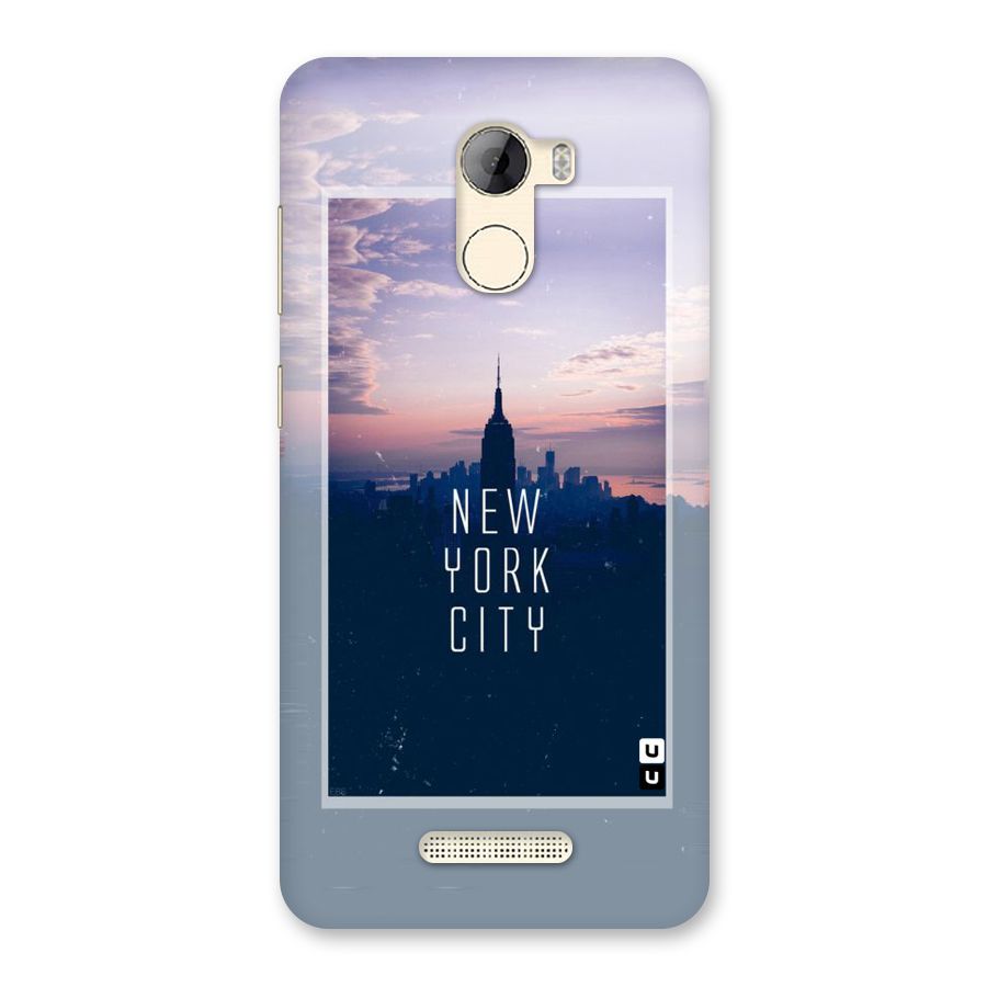 Sleepless City Back Case for Gionee A1 LIte