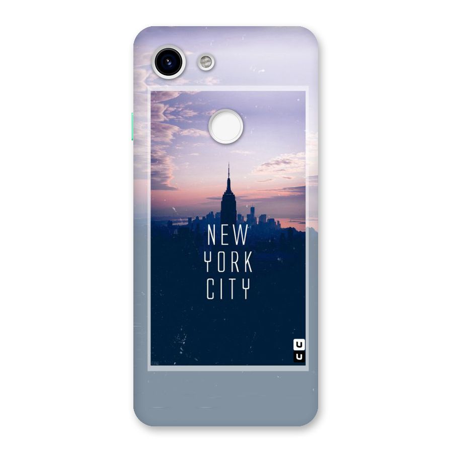 Sleepless City Back Case for Google Pixel 3