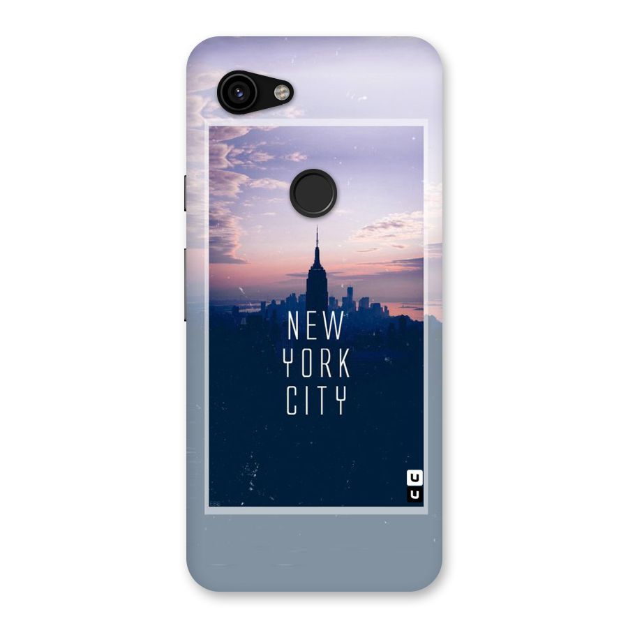 Sleepless City Back Case for Google Pixel 3a