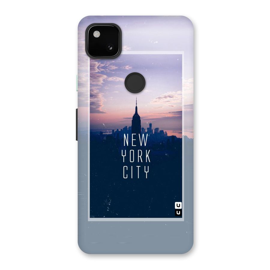 Sleepless City Back Case for Google Pixel 4a