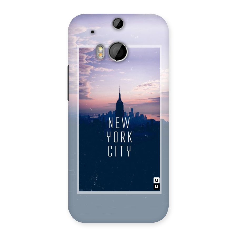 Sleepless City Back Case for HTC One M8