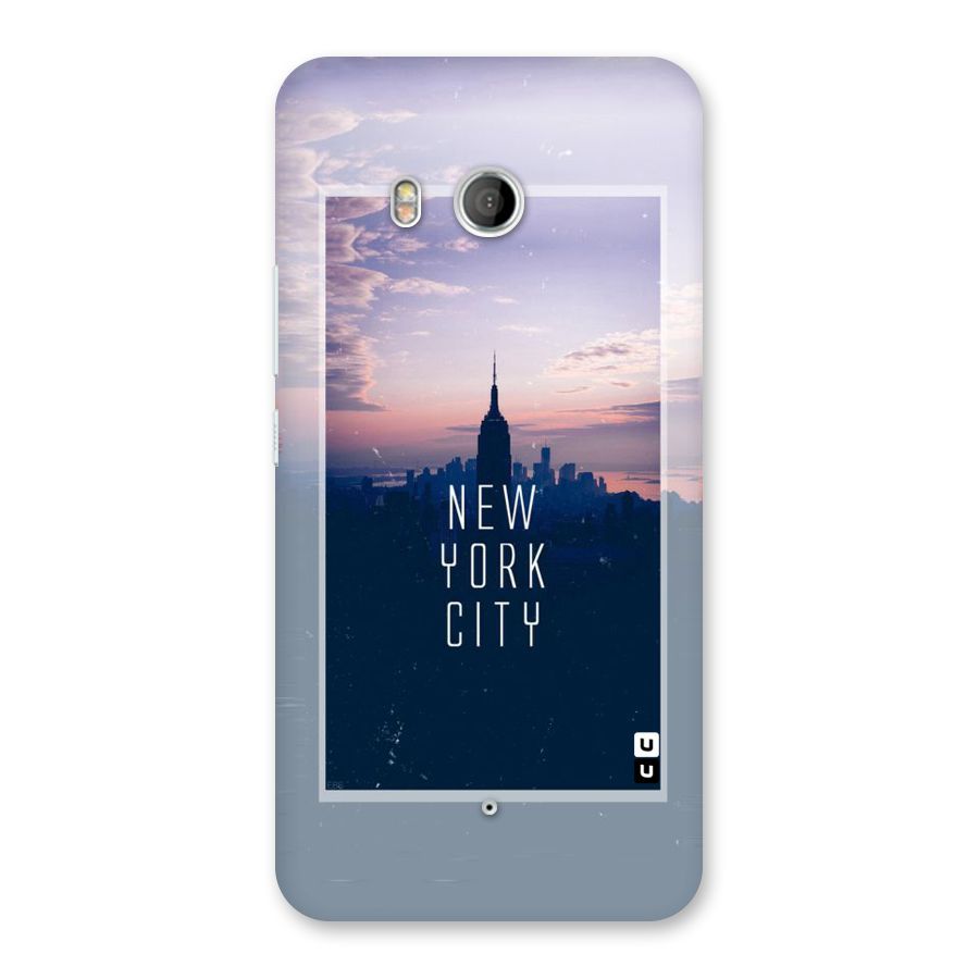 Sleepless City Back Case for HTC U11