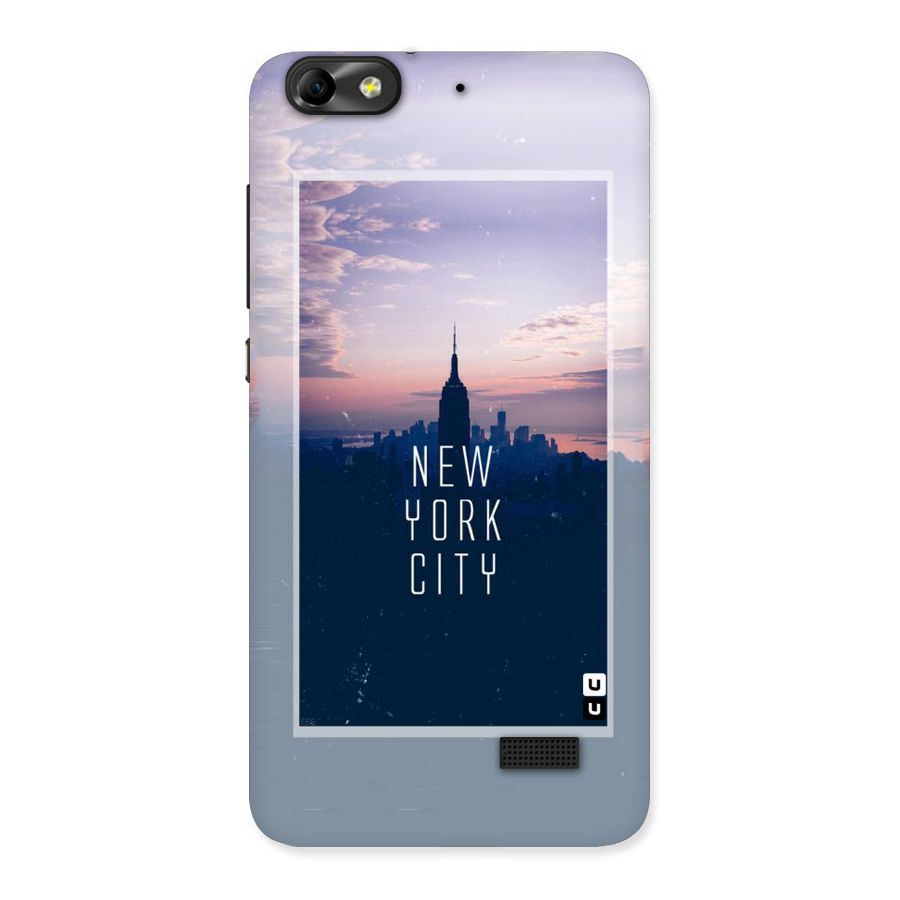 Sleepless City Back Case for Honor 4C