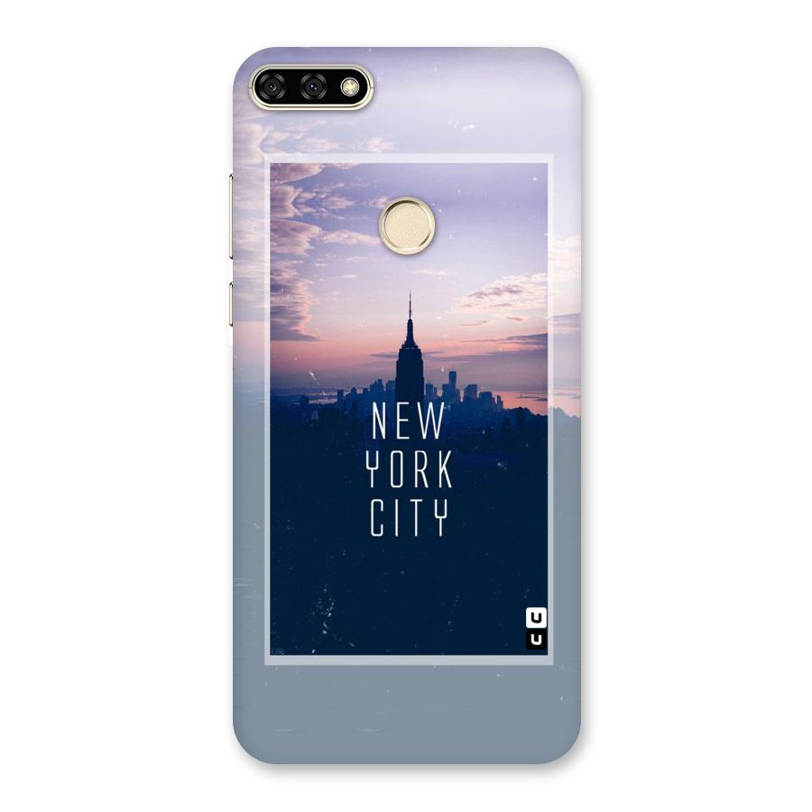 Sleepless City Back Case for Honor 7A