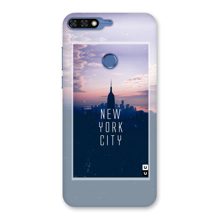 Sleepless City Back Case for Honor 7C