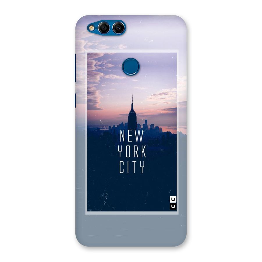Sleepless City Back Case for Honor 7X