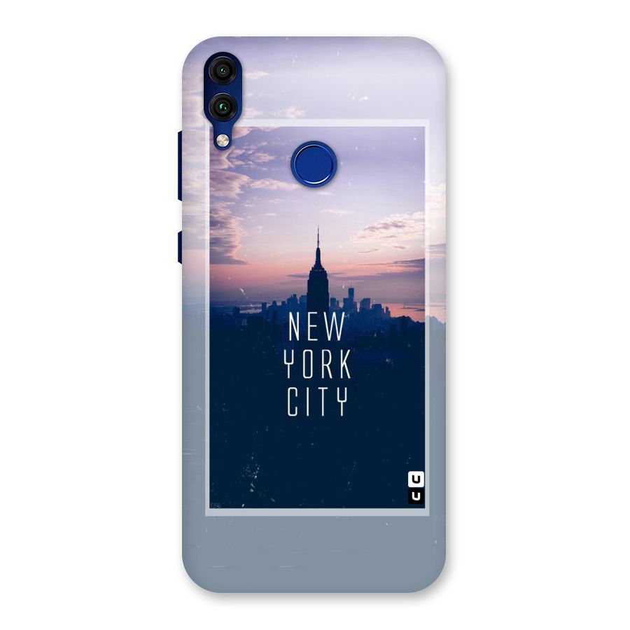 Sleepless City Back Case for Honor 8C