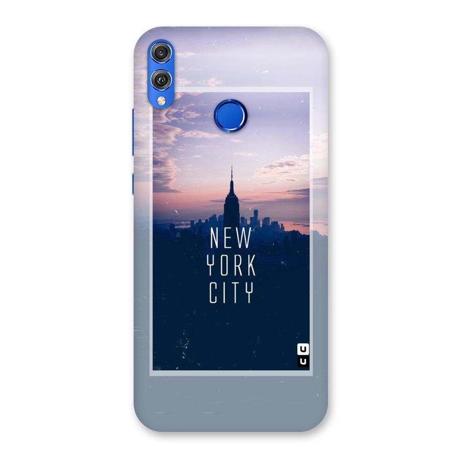 Sleepless City Back Case for Honor 8X