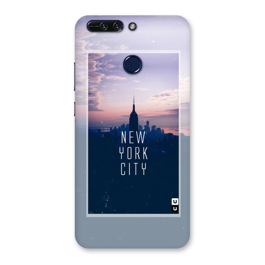 Sleepless City Back Case for Honor 8 Pro