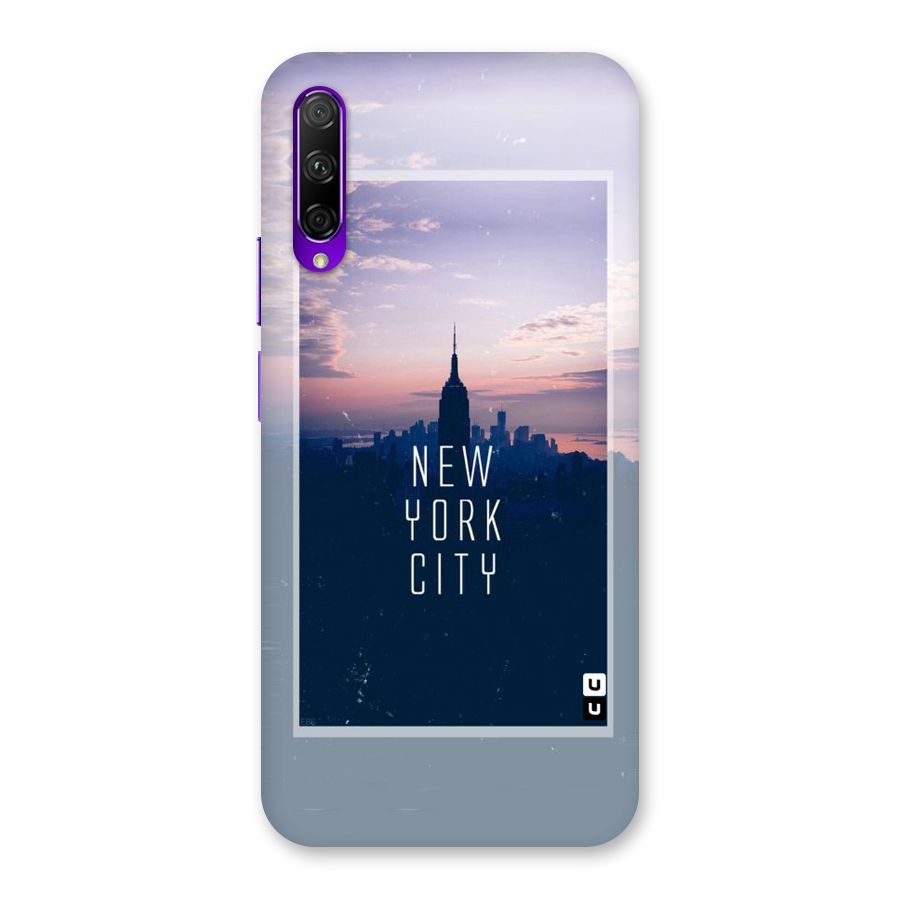 Sleepless City Back Case for Honor 9X Pro