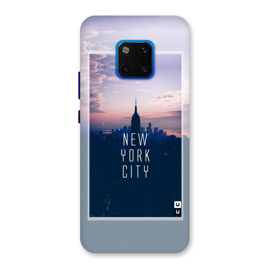 Sleepless City Back Case for Huawei Mate 20 Pro