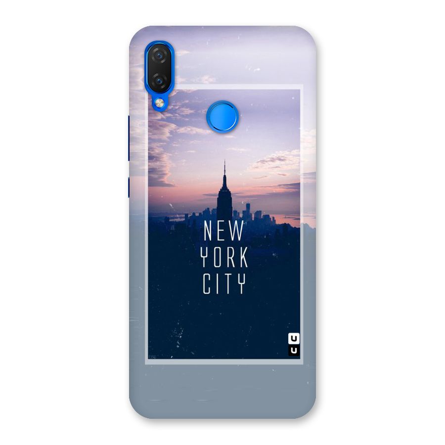 Sleepless City Back Case for Huawei P Smart+