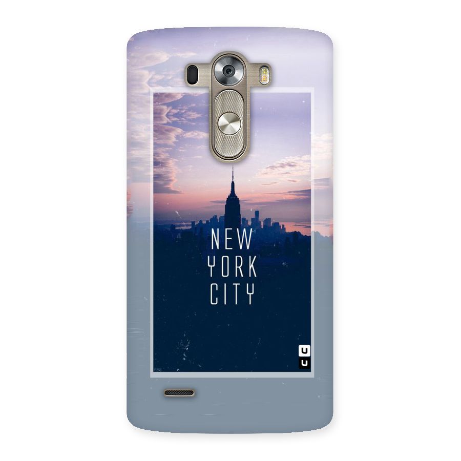 Sleepless City Back Case for LG G3
