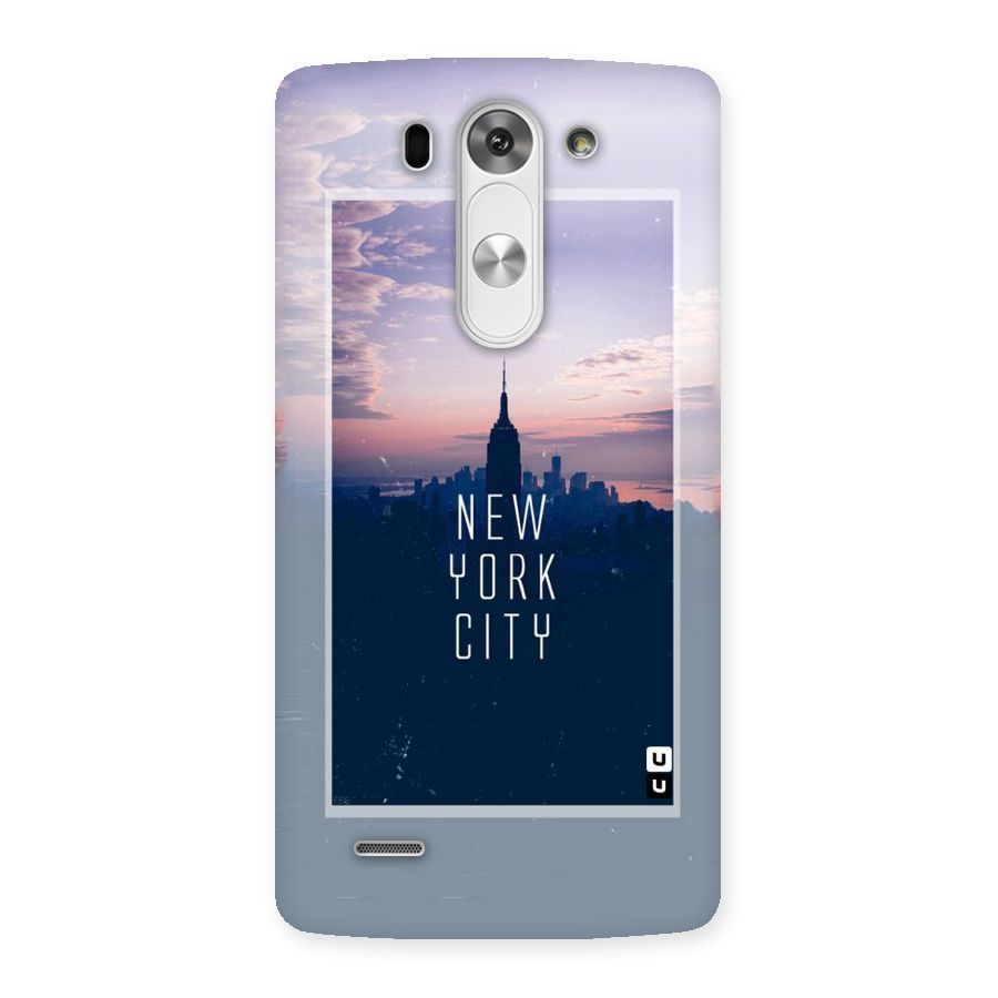 Sleepless City Back Case for LG G3 Mini