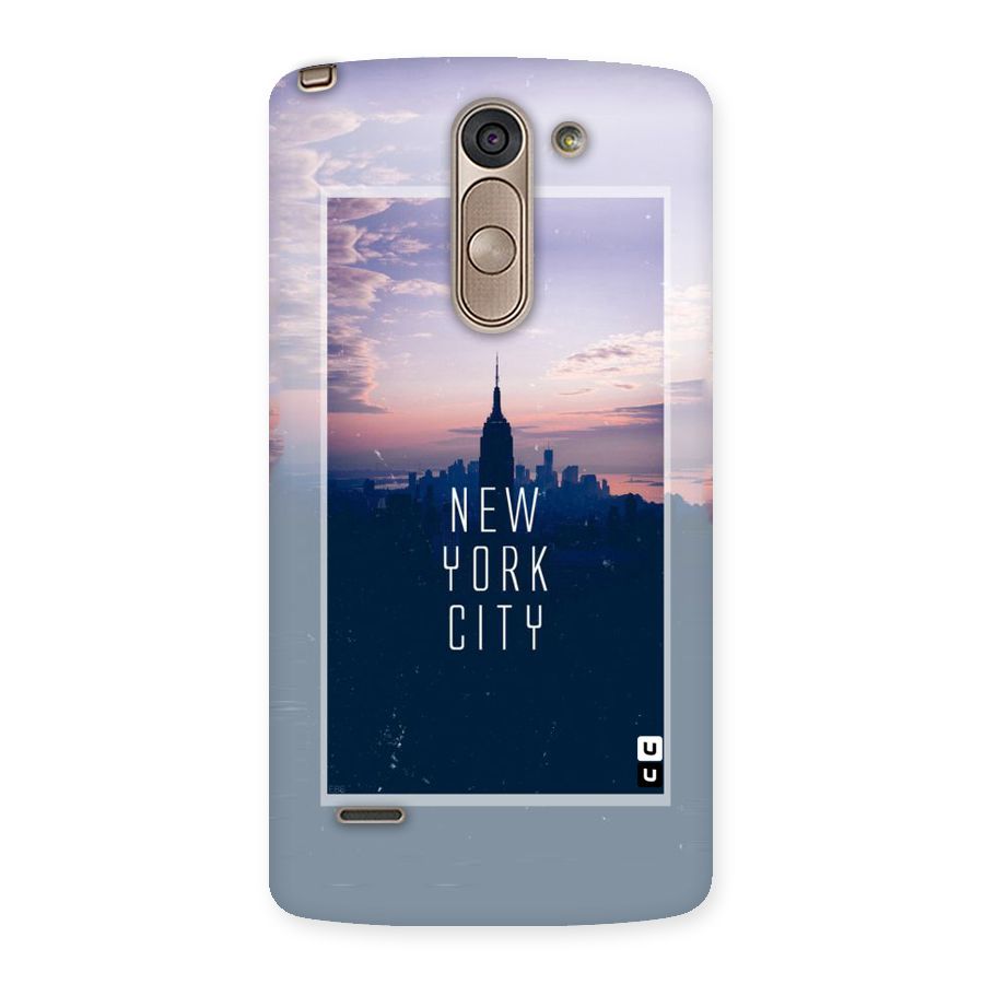 Sleepless City Back Case for LG G3 Stylus