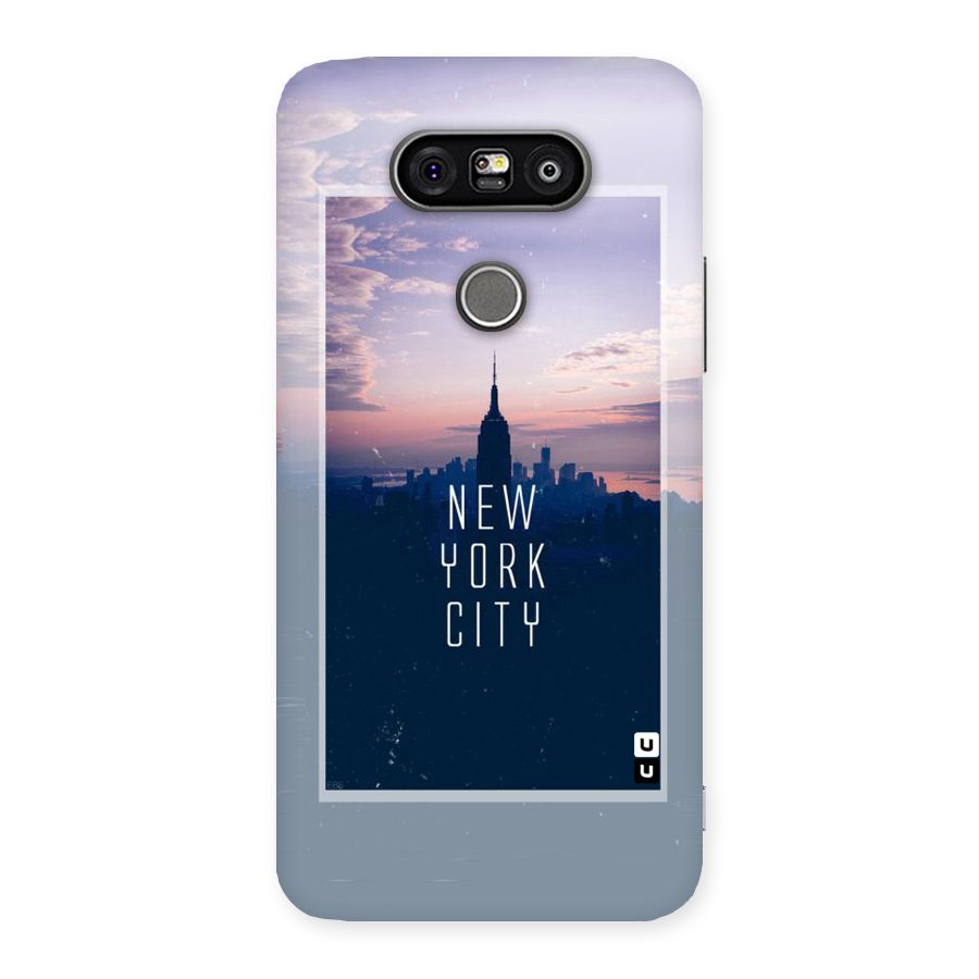 Sleepless City Back Case for LG G5